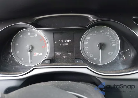 2013 Audi S4 3.0T Premium Plus from USA, damaged, VIN WAUKGAFL7DA255415